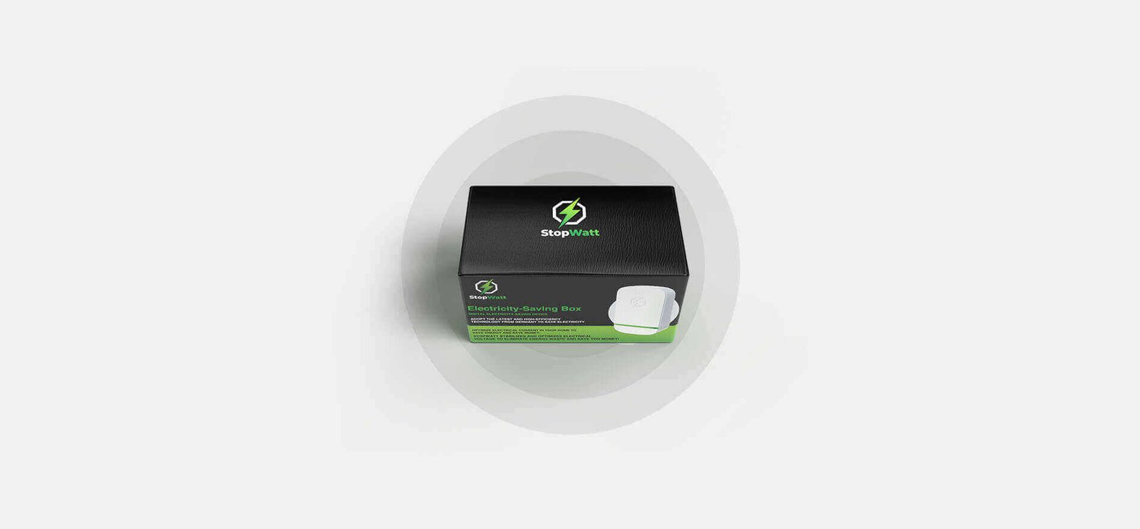 StopWatt Packaging and Device